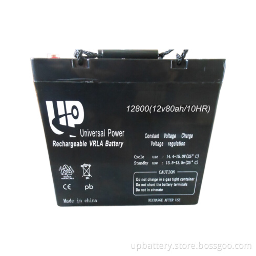 Storage Seal Lead Acid Battery 12V 80ah